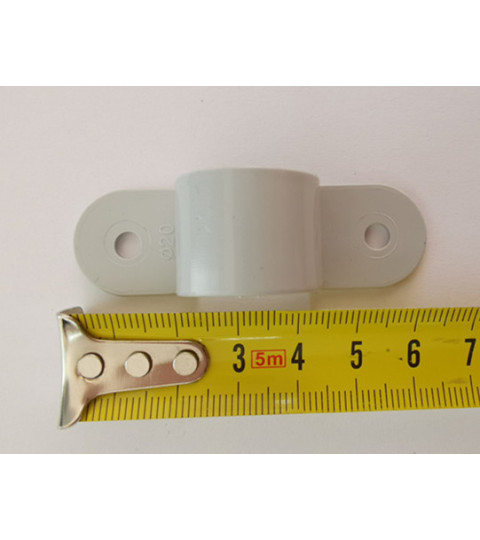Plastic Full Saddle - 20mm 10pcs